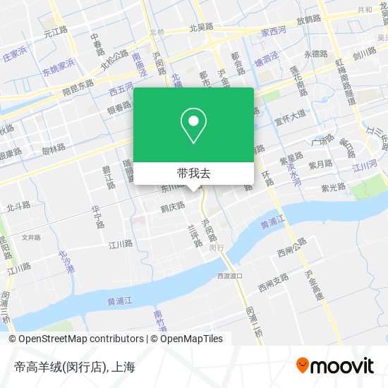 帝高羊绒(闵行店)地图