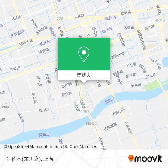 肯德基(东川店)地图