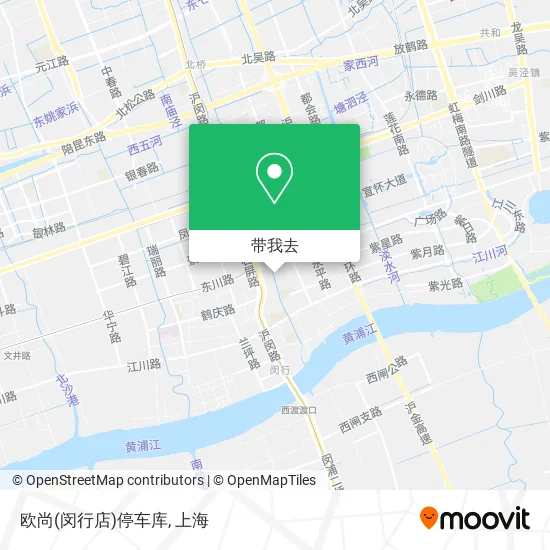 欧尚(闵行店)停车库地图