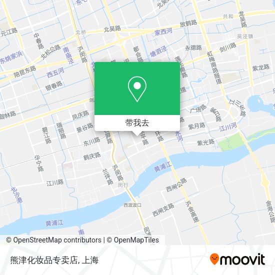 熊津化妆品专卖店地图