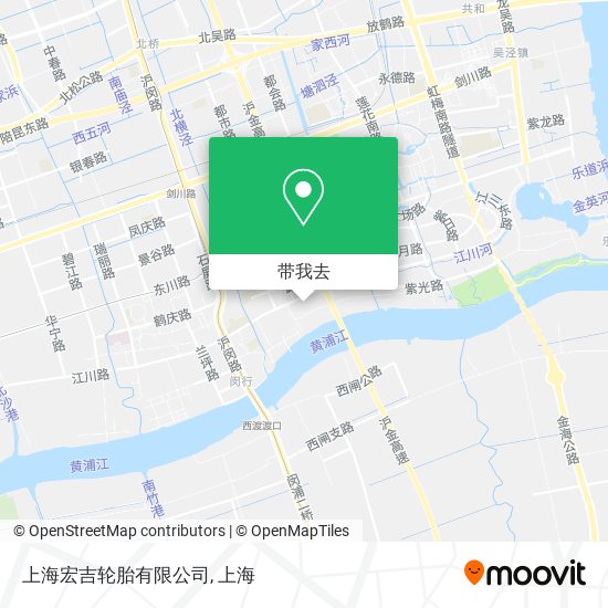 上海宏吉轮胎有限公司地图