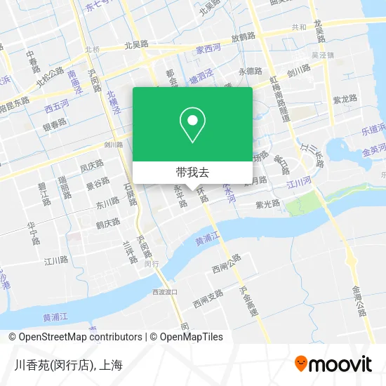 川香苑(闵行店)地图