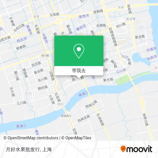 月好水果批发行地图