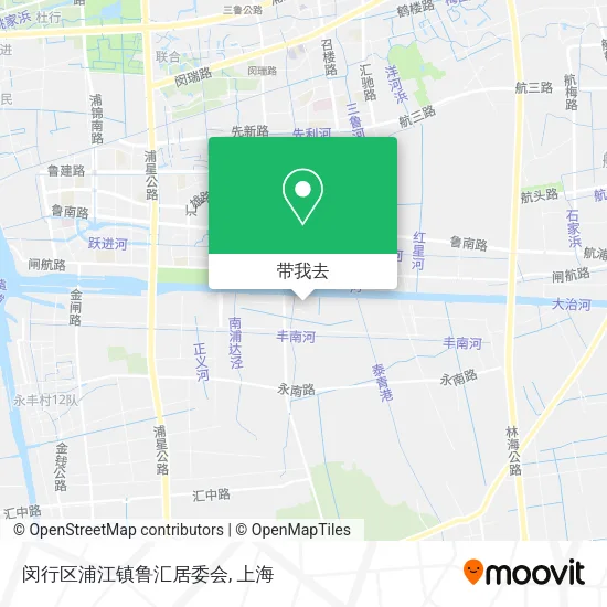 闵行区浦江镇鲁汇居委会地图