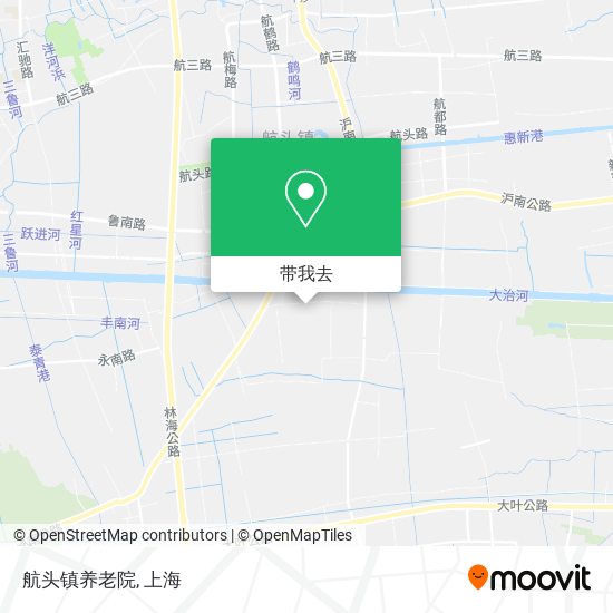 航头镇养老院地图