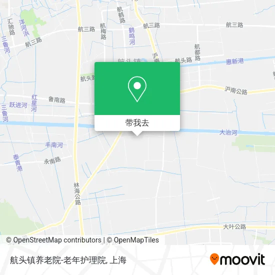 航头镇养老院-老年护理院地图