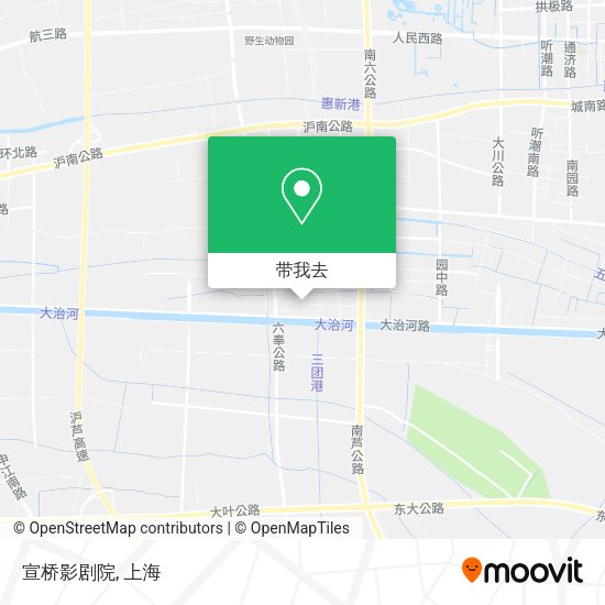 宣桥影剧院地图