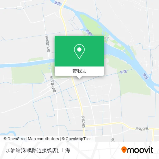 加油站(朱枫路连接线店)地图