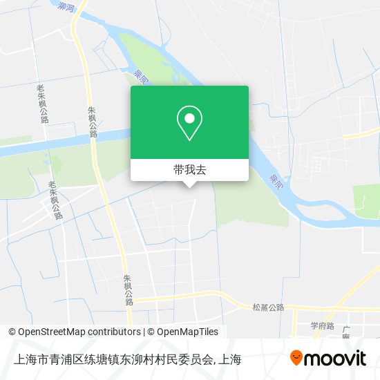 上海市青浦区练塘镇东泖村村民委员会地图