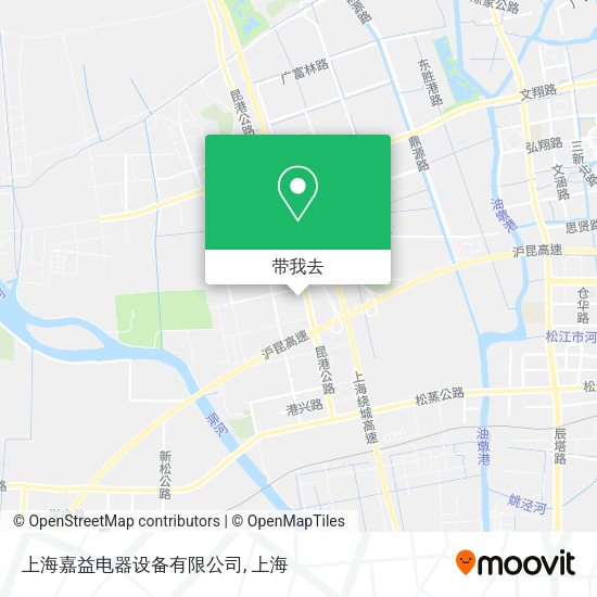 上海嘉益电器设备有限公司地图