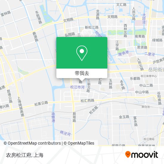 农房松江府地图
