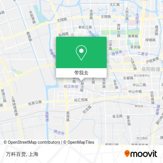万科百货地图