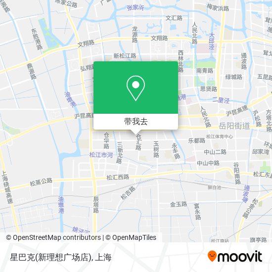 星巴克(新理想广场店)地图