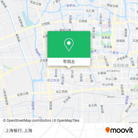 上海银行地图
