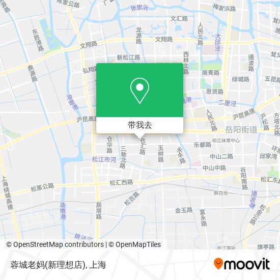 蓉城老妈(新理想店)地图