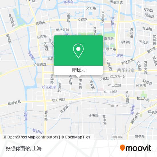 好想你面馆地图