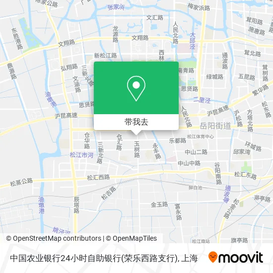 中国农业银行24小时自助银行(荣乐西路支行)地图