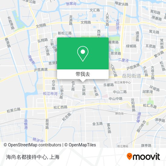 海尚名都接待中心地图