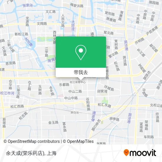 余天成(荣乐药店)地图