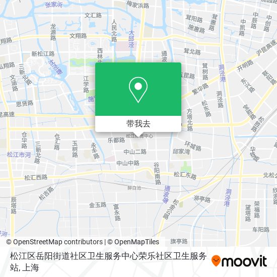 松江区岳阳街道社区卫生服务中心荣乐社区卫生服务站地图