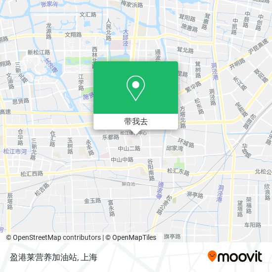 盈港莱营养加油站地图