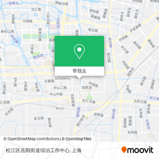 松江区岳阳街道综治工作中心地图