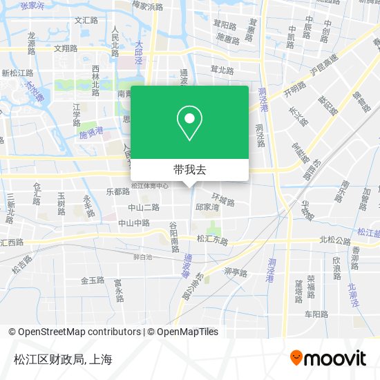 松江区财政局地图
