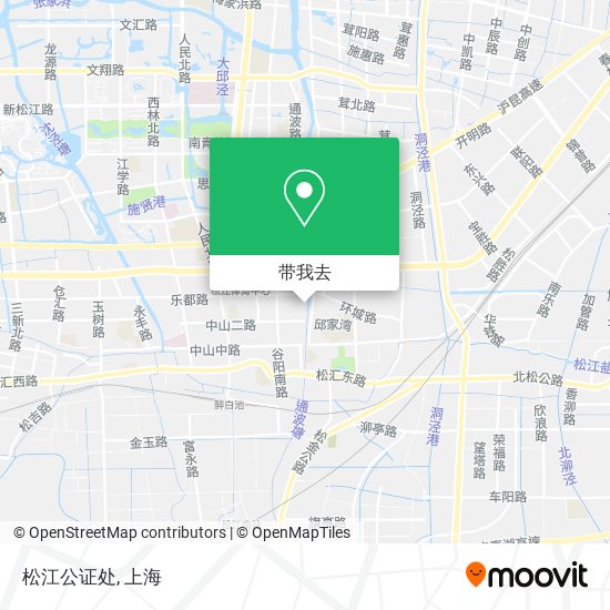 松江公证处地图
