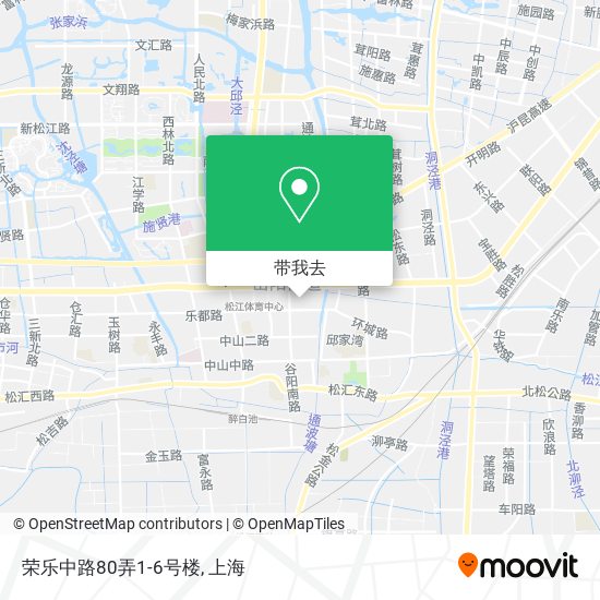 荣乐中路80弄1-6号楼地图