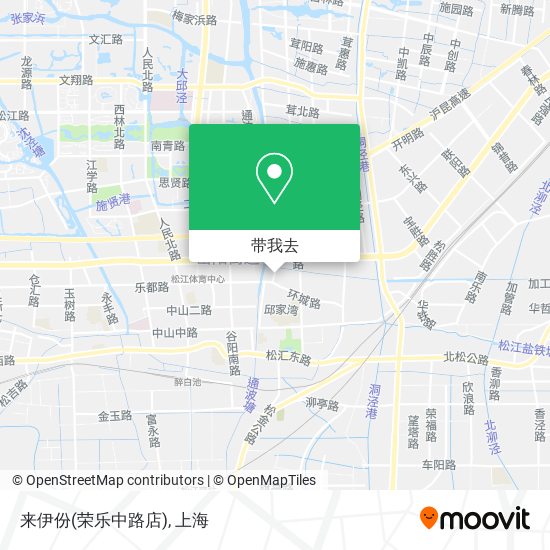 来伊份(荣乐中路店)地图