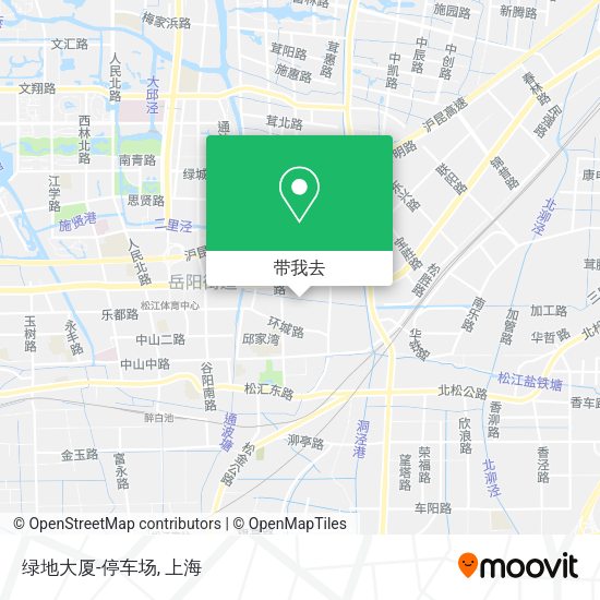 绿地大厦-停车场地图