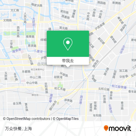 万众快餐地图