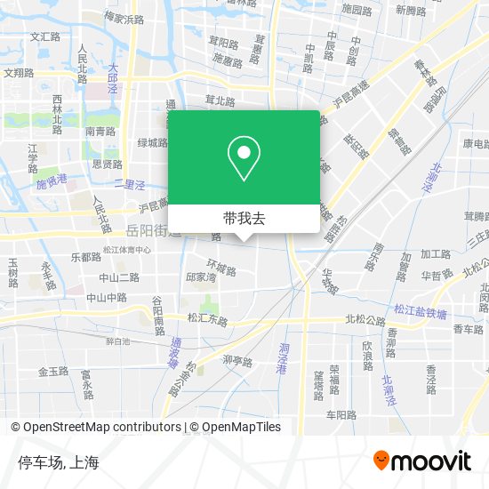 停车场地图