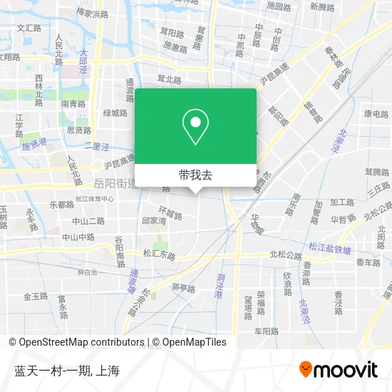 蓝天一村-一期地图
