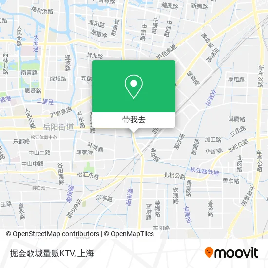 掘金歌城量贩KTV地图