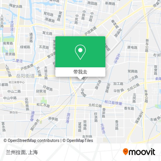 兰州拉面地图