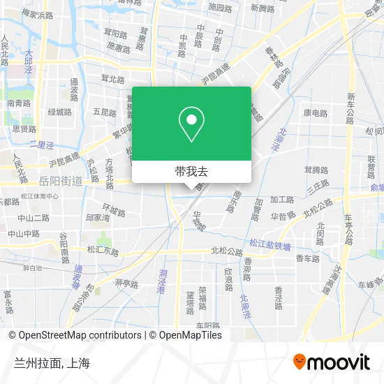 兰州拉面地图