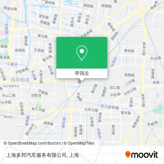 上海多邦汽车服务有限公司地图