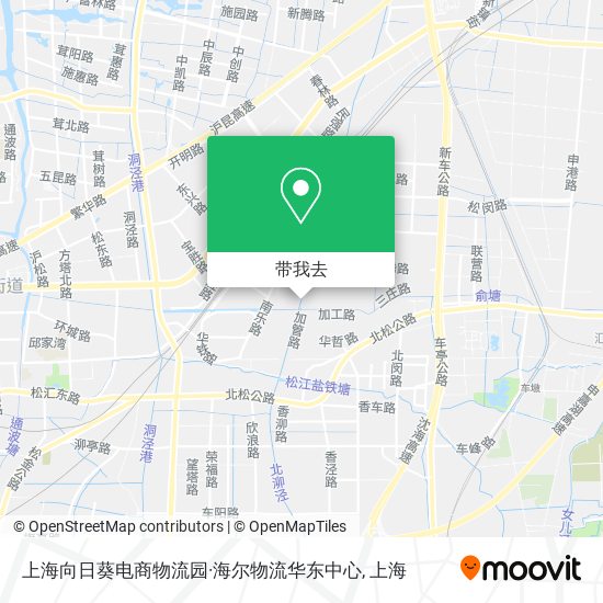 上海向日葵电商物流园·海尔物流华东中心地图