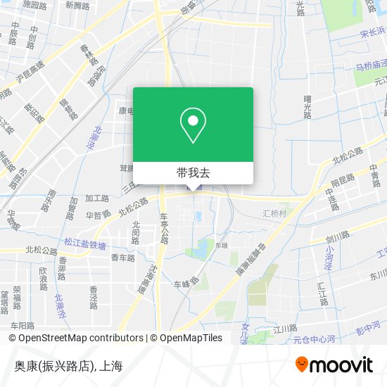 奥康(振兴路店)地图