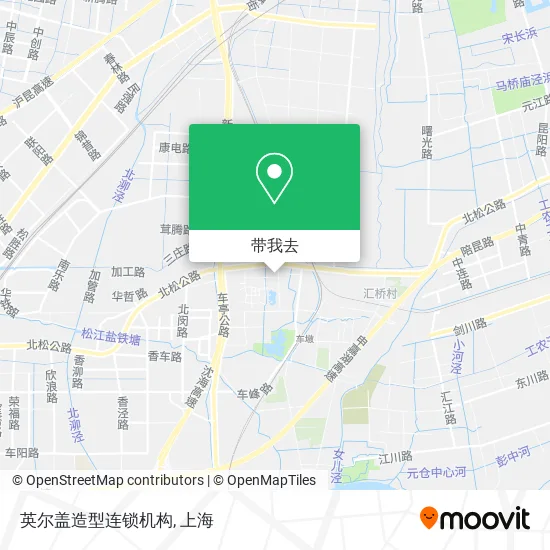 英尔盖造型连锁机构地图