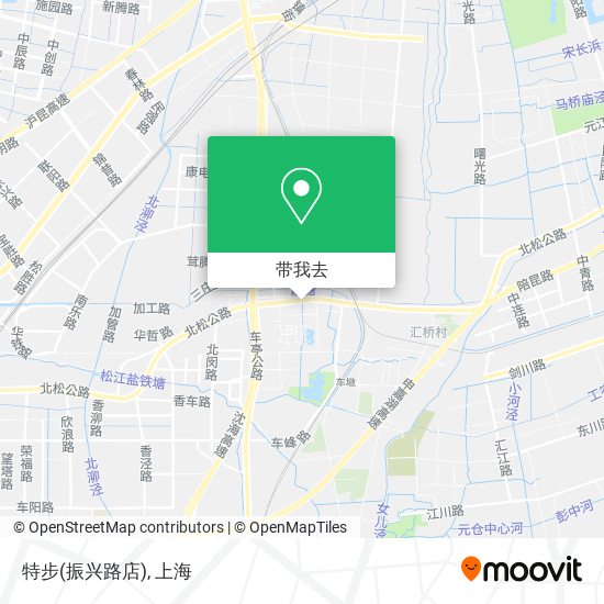 特步(振兴路店)地图