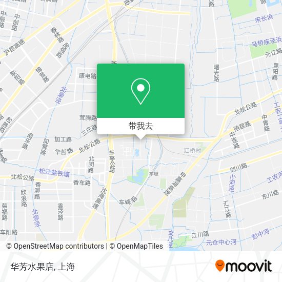 华芳水果店地图