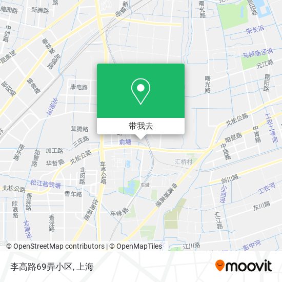 李高路69弄小区地图