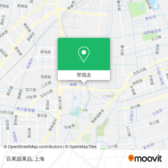 百果园果品地图