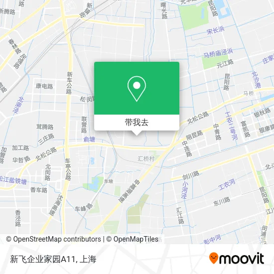 新飞企业家园A11地图