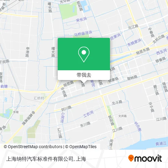 上海纳特汽车标准件有限公司地图