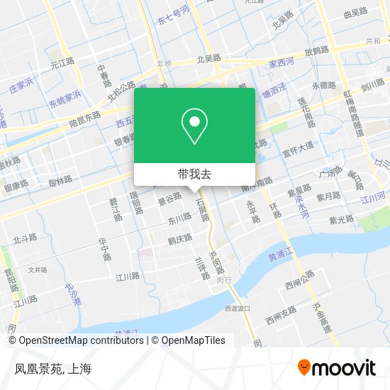 凤凰景苑地图