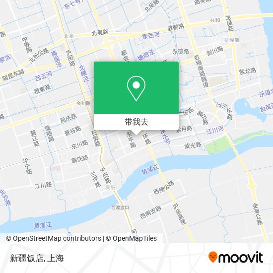 新疆饭店地图