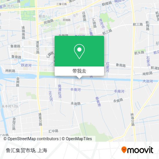 鲁汇集贸市场地图